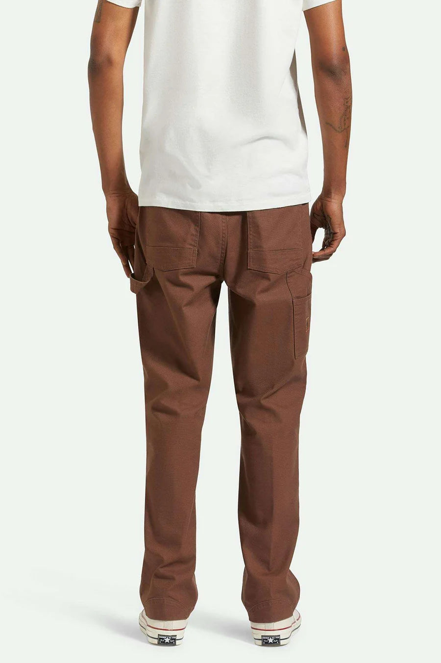 Brixton Pantalón Builders Carpenter Stretch Pant - Pinacone Brown