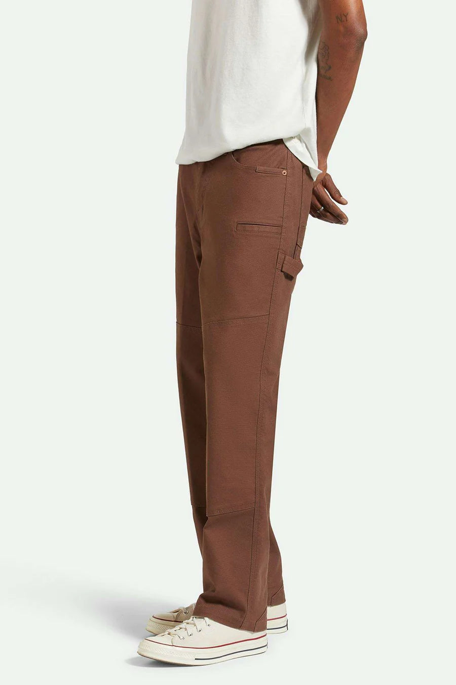 Brixton Pantalón Builders Carpenter Stretch Pant - Pinacone Brown